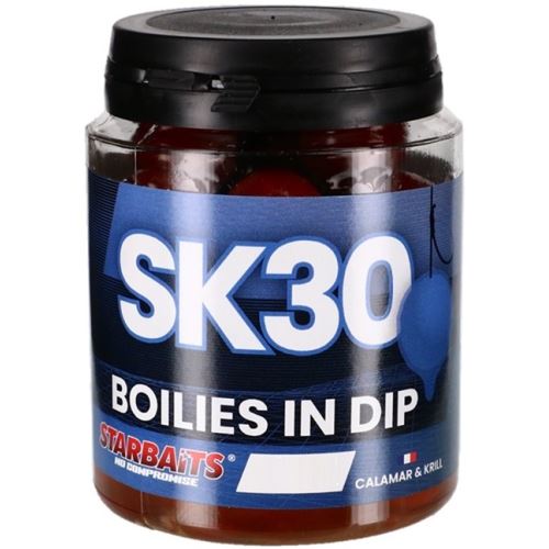 Starbaits Boilies v dipe SK30 24mm 150g