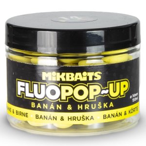 Mikbaits FluoPop-Up Banán Hruška14mm 150ml