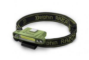 Delphin Razor USB UC Čelová Lampa