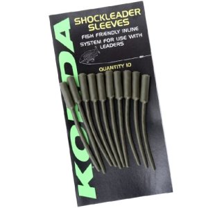 Korda Shockleader Sleeves  Weedy Green
