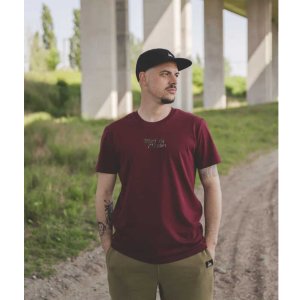 Monkey Climber Tričko Flecktarn MONK shirt I Burgundy vel.L