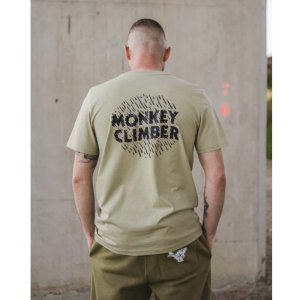 Monkey Climber Tričko Rain Shirt Stem Green vel.XL