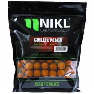 Nikl Ready Boilies Chilli & Peach 24mm 3kg