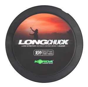 Korda LongChuck Clear 10lb 0.27mm 1000m