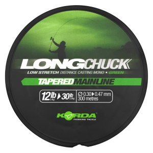 Korda LongChuck Tapered Mainline Green 0.30-0.47mm