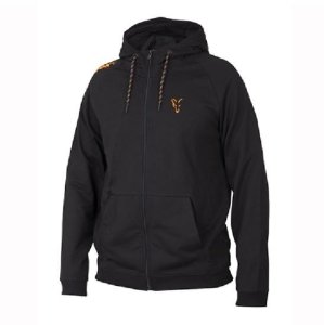 Fox collection Black / Orange LW hoodie - XXL