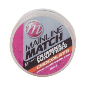 Mainline Dumbell Wafters 8mm - Orange - Chocolate