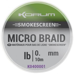 Korum Smokescreen Micro Braid 15lb 10m