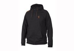 Fox collection Black / Orange LW hoodie - L