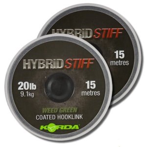 Korda Hybrid Stiff Weedy green 20lb 15m