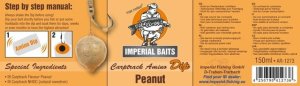 Imperial Baits Dip Carptrack Amino Roasted Peanut 150ml