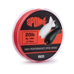 Fox Spomb Braid 300m 9kg 20lb RED 0.18mm