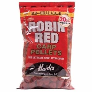 Dynamite Baits Pellets Robin Red Pre-Drilled 20mm 900g