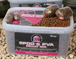 Mainline Spod & PVA Pellet Mix Assorted flavours 2kg