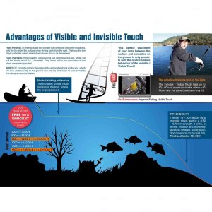 Imperial Baits Invisible Touch Snaggy Water 0,17mm 300m