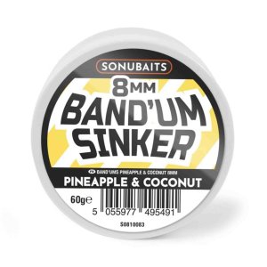 Sonubaits Sinkers Band'um Pineapple Coconut 8mm 45g