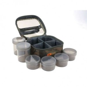 Fox Camolite Glug Pot Case inc. 6x pots