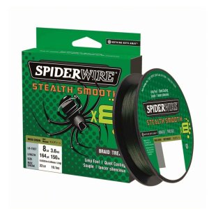 Spiderwire Šnúra Stealth Smooth x8 0,07mm 150m Zelená