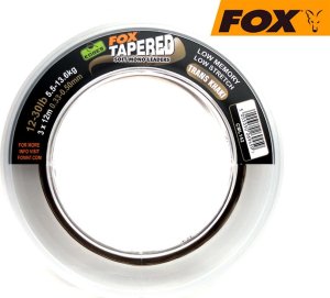 Fox Edges Soft Tapered Leaders Trans Khaki x3 12-30lb 0.33- 0.50