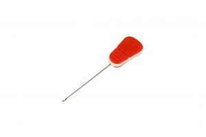 Carp ´R´ Us Baiting needle Short clasp needle červená