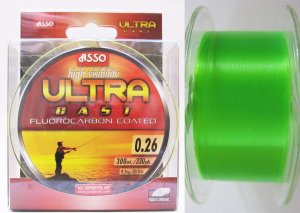 Asso Ultra Cast 300m 0,22mm fluo zelená