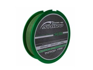 Mistrall Shiro Silk X8 150m 0,17mm f.zelená