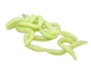Prime Linked Worm - Ultra Green 25mm 32ks