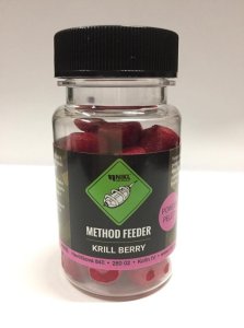 Nikl Method Feeder pellets powder dip Krill Berry 9mm/30g