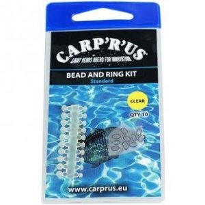 Carp ´R´ Swivel Rig Bead & Ring Kit (zarážky na háčik)