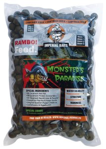 Imperial Baits Boilies Rambo Feed Monsters Paradise 5kg mix