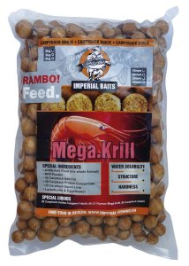 Imperial Baits Boilies Rambo Feed Mega Krill 2kg mix