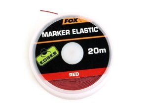 Fox Edges Marker elastic x 20m RED