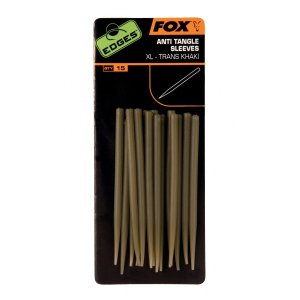 Fox Anti tangle sleeve XL trans khaki x 15