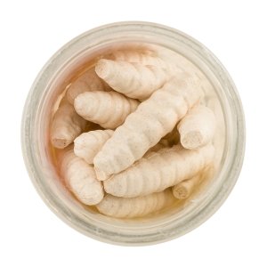 Berkley Gulp! Honey worm 4,5cm Milky White