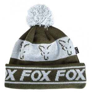 Fox čiapka Green / Silver Beanie