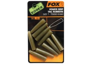 Fox Edges Surefit Tail Rubbers Size 7 x 10pcs