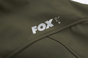 Fox Coll Green Silver  Shell Hoodie LARGE