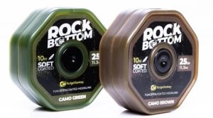 RidgeMonkey RM-Tec Rock Bottom Coated Soft 25lb 10m Camo Brown