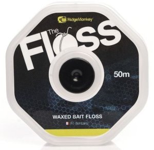 RidgeMonkey The Floss Waxed Bait Floss 50m