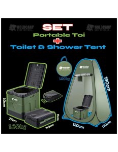 Holdcarp Toiliet & Shower Tent