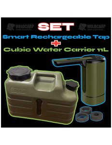 Holdcarp Smart Rechargeable Tap + Cubic Water Carrier 11L