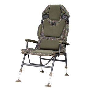 Trakker Levelite Camo Longback Chair Komfortné Kreslo