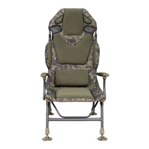 Trakker Levelite Camo Longback Chair Komfortné Kreslo