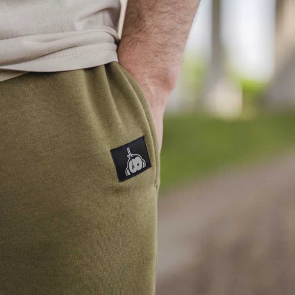 Monkey Climber Tepláky Carp Shaka Joggers Tinny Olive vel.M