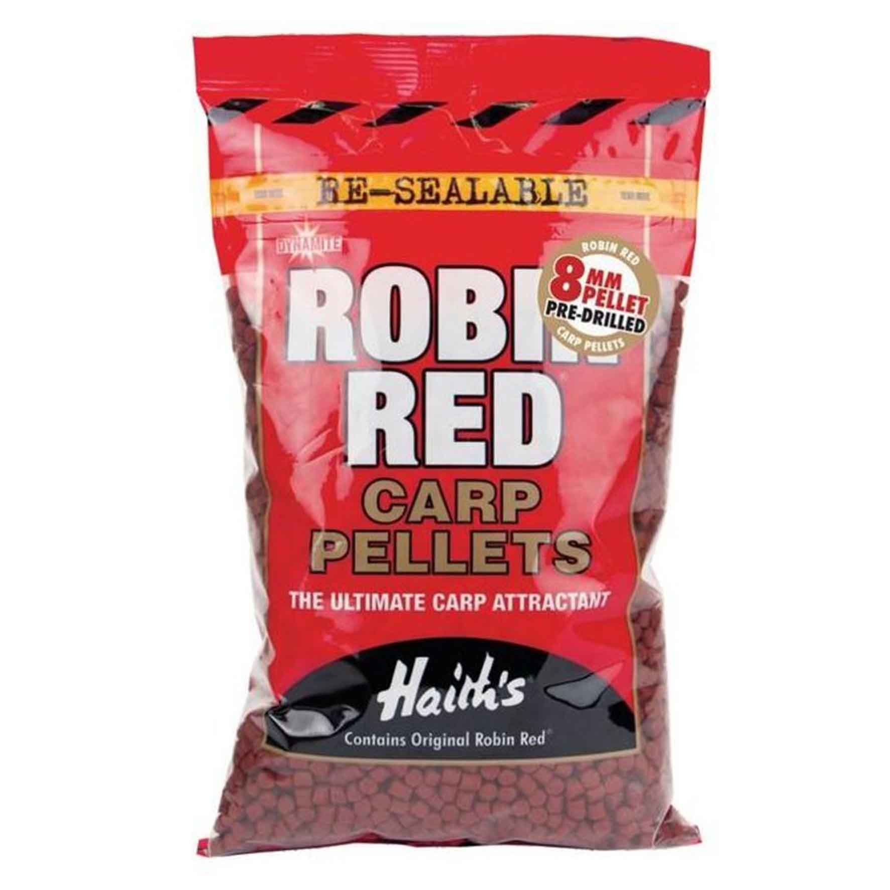 Dynamite Baits Pellets Robin Red Pre-Drilled 8mm 900g
