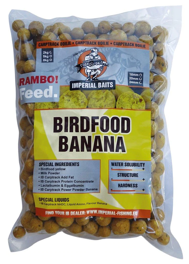 Imperial Baits Boilies Rambo Feed Banana 5kg mix