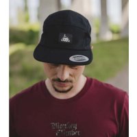 Monkey Climber Šiltovka Standard Halfawrap 5 panel Black