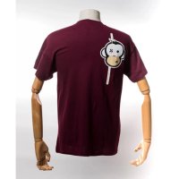 Monkey Climber Tričko Streetwise Burgundy vel.XL