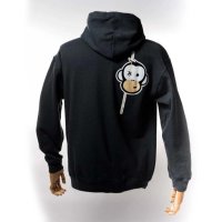 Monkey Climber Mikina Streetwise hoodie Dark Heater Grey vel. L