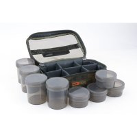 Fox Camolite Glug Pot Case inc. 8x pots